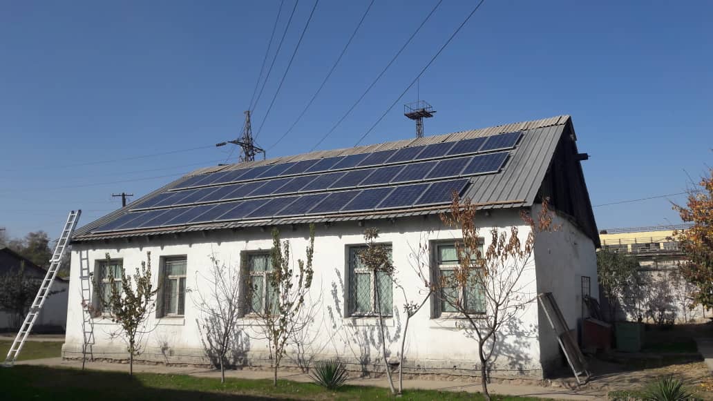 Installation of solar system and capacity building measures in WHH TJK-1096 project target areas.